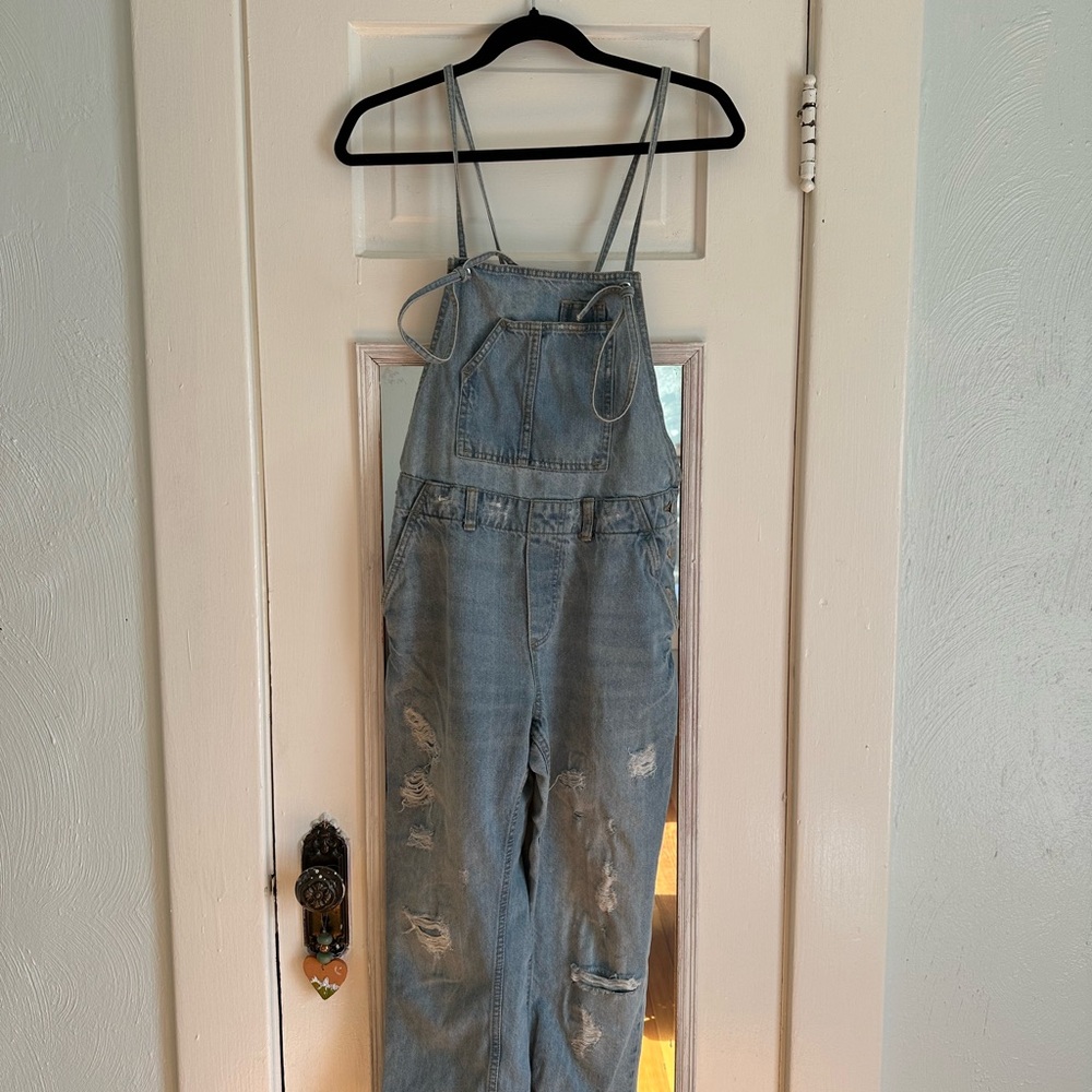Zara Denim overalls